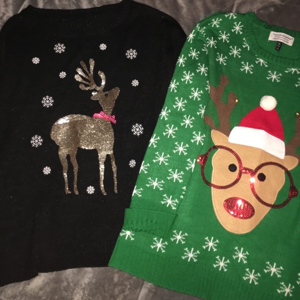Reindeer Christmas Sweaters
